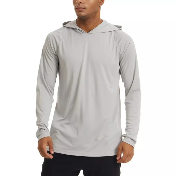 Men's UPF50+ Sun Protection Hoodie Shirts Outdoor Long Sleeve Fishing Sweatshirt Plus Size Shirts for Men - Image 2