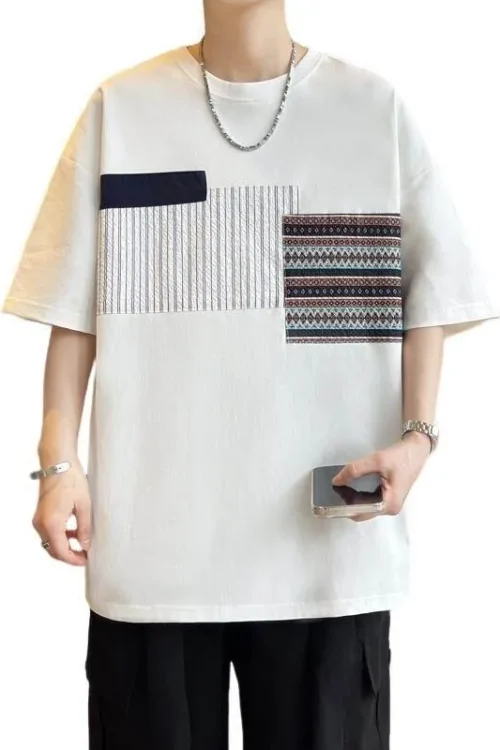 2025 Men’s Oversize T-Shirts Premium Quality Breathable Casual T-shirt Personnalisé Cotton T-shirts