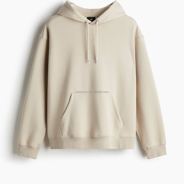 Luxury Men's Oversize Heavy Weight Hoodie with Loose Fitting Kapuzenpullover Street Wear Hooded Pullover for Winter - Image 4