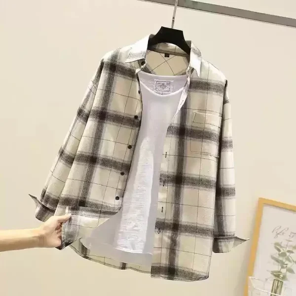 2025 Men's Plaid Casual Shirts - Image 3