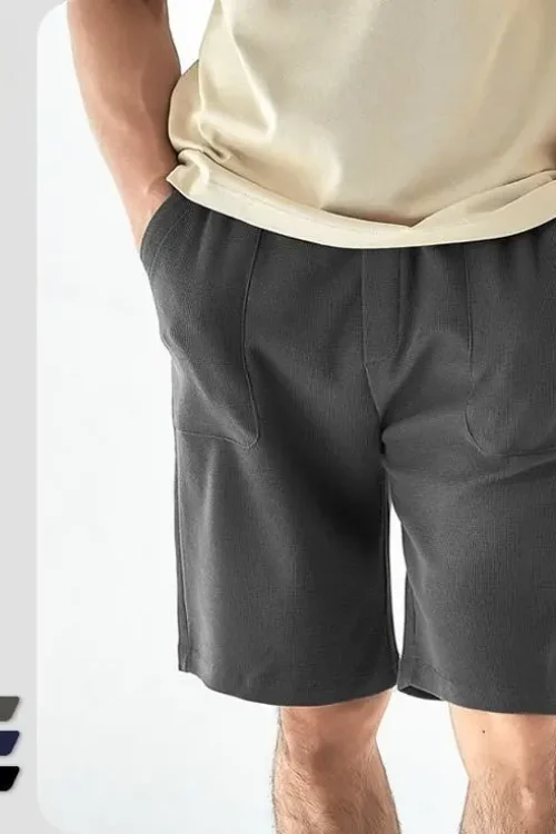 Men’s Casual Athletic Workout Gym Shorts Coolmax Breathable Quick Dry Short Pant for Men