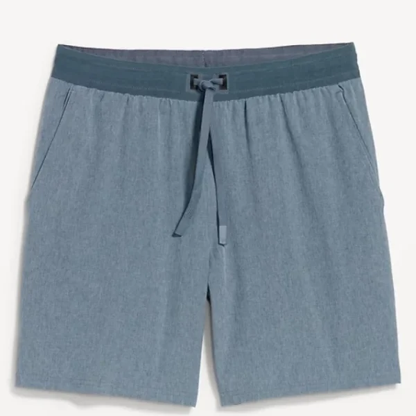 Men's Casual Athletic Workout Gym Shorts Breathable High Mid Waist Quick Dry With Zipper Pockets