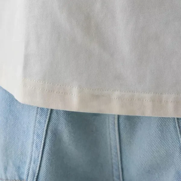 Men's Boxy Short Sleeve Casual Shirt Comfortable Summer Style Single Button Anti-Wrinkle Embroidered Service - Image 4