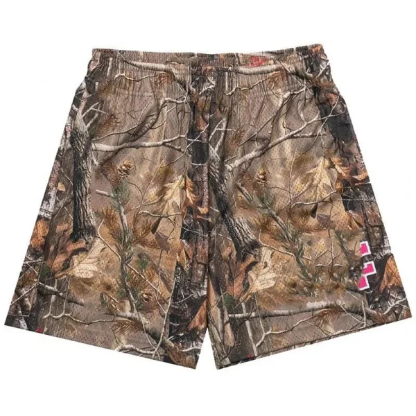 Men's Casual Muscle Fitness Shorts Hot Print Quarter Pants with Elastic Waist Closure Knitted 100% Polyester Hot Shorts