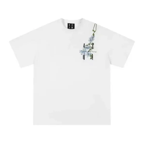 American Women's 100% Cotton Casual Trendy T-Shirt Heavyweight T-Shirts Pour Femmes - Image 2