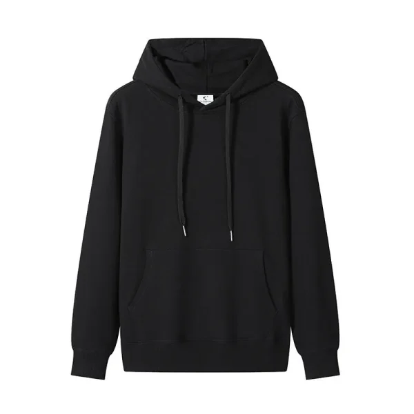 Unisex 300g Pure Cotton Hooded Sweatshirt  European Aerican Loose Fit Men Women Hoodie - Image 4