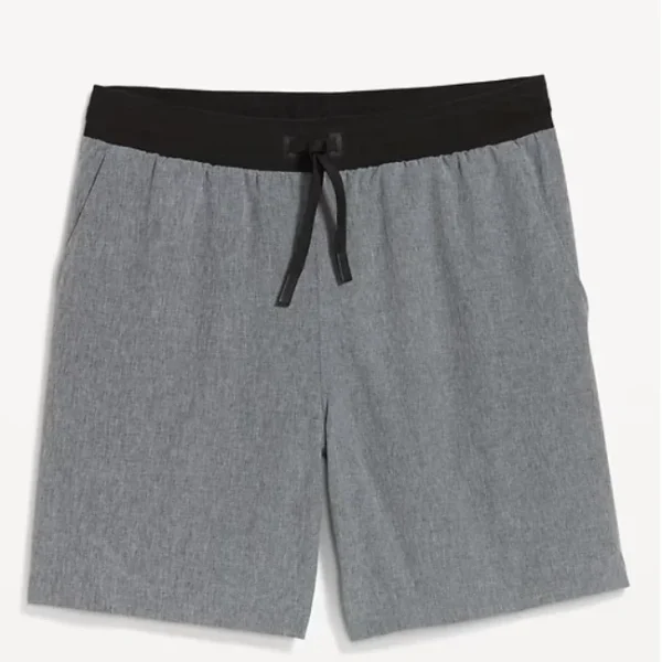 Men's Casual Athletic Workout Gym Shorts Breathable High Mid Waist Quick Dry With Zipper Pockets - Image 4