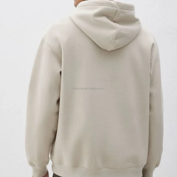 Luxury Men's Oversize Heavy Weight Hoodie with Loose Fitting Kapuzenpullover Street Wear Hooded Pullover for Winter - Image 2