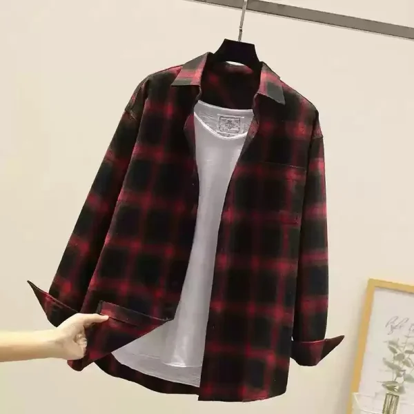 2025 Men's Plaid Casual Shirts - Image 2