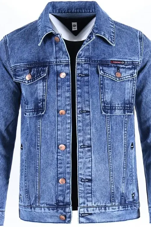 2025 American Europe Washed Vintage Jeans Jacket High Quality Denim Clothing  Streetwear Design Denim Jacket  for Men