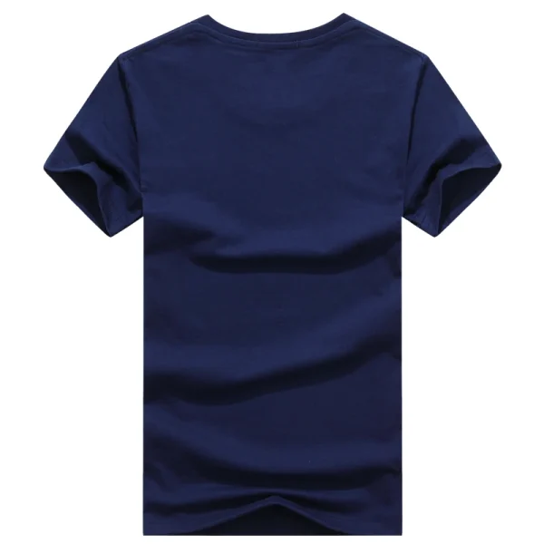 2025 Summer Men's T-Shirt Pure Cotton Short-Sleeved with Style Dragon Pattern Loose Plus Size T-Shirt for Men - Image 2