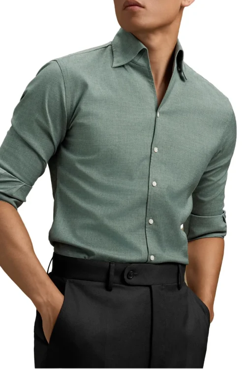 High Quality Men’s Casual Shirts Oversized Anti-Wrinkle and Breathable Business Shirts