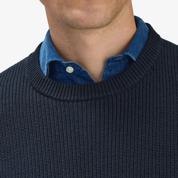 Men's Long Sleeve Pullover Knitted Sweaters Private Label Winter Breathable Anti-Wrinkle  Sweater for Men - Image 5