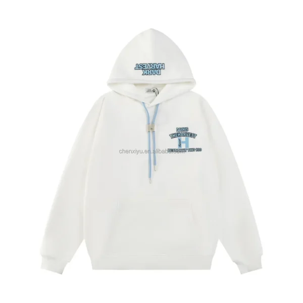Men's High Quality Fleece Hoodie Sweatshirt Plus Size Print Pattern Capuche for Autumn Season - Image 4