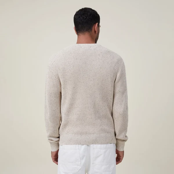 Autumn Winter 100% Cotton Men's Sweater 2025 Casual Style Oversized Sports Sweater for Men - Image 3