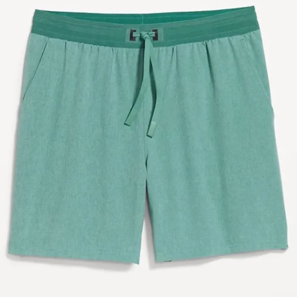 Men's Casual Athletic Workout Gym Shorts Breathable High Mid Waist Quick Dry With Zipper Pockets - Image 6