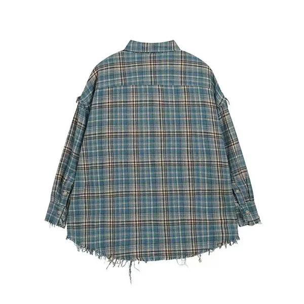 2025 Men's 100% Cotton Plaid Flannel Shirts Casual Summer Shirts Anti-Shrink Anti-Pilling Yarn Dyed Service Available - Image 3